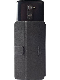 KRUSELL MALMO SLIDE ΘΗΚΗ UNIVERSAL LEATHER FLIPWALLET 3XL BLACK