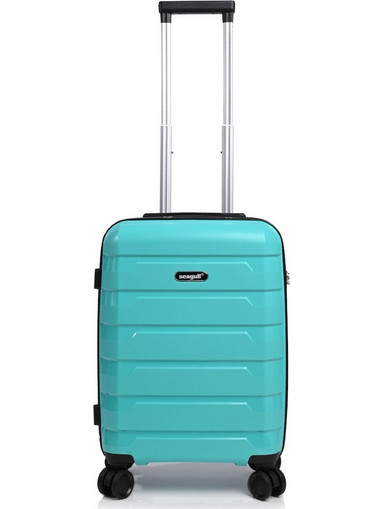 Seagull SG180 Βαλίτσα Καμπίνας 55x39x20cm με 4 Ρόδες Τυρκουάζ
