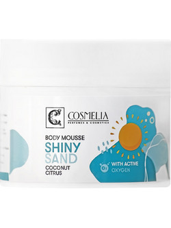 Cosmelia Shiny Sand Shimmer Ενυδατική Mousse Σώματος 200ml
