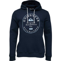 Quiksilver Ανδρικό Φούτερ με Κουκούλα & Τσέπες Navy Μπλε EQYSF03150-BYJ0