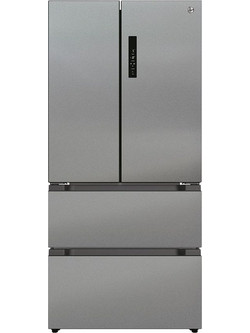 Hoover HSF818FX Ψυγείο Ντουλάπα 436lt Full No Frost Υ183xΠ83.6xΒ63.6cm Inox
