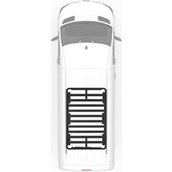 ΣΧΑΡΑ ΟΡΟΦΗΣ ΑΛΟΥΜΙΝΙΟΥ ΜΑΥΡΗ LOCK-N-LOAD YAKIMA 1485x2130mm - 1 τεμ