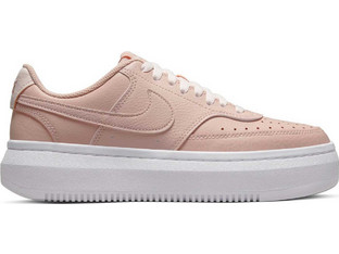Nike Court Vision Alta Γυναικεία Sneakers Flatforms Nude DM0113-600