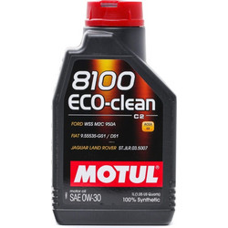 Motul 8100 Eco-Clean C2 Συνθετικό Λάδι Αυτοκινήτου 0W-30 1lt