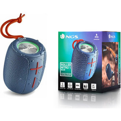 NGS Roller Nitro 1 Αδιάβροχο Ηχείο Bluetooth 10W με Ραδιόφωνο Πετρόλ