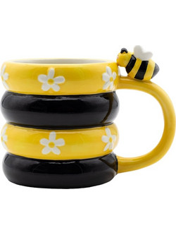 RAVENNA Κεραμική Κούπα 3D Honey 470ml