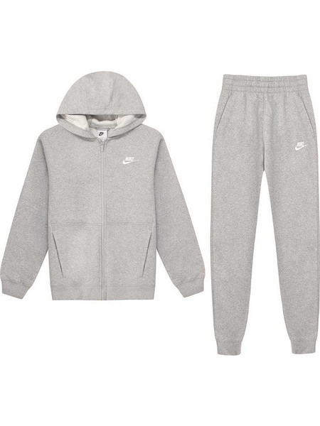 Nike Παιδικό Σετ Φόρμας Γκρι FD3114-063