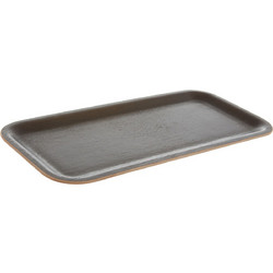 Coincasa διακοσμητικός ξύλινος δίσκος 11 x 23 cm - 007446539 Καφέ