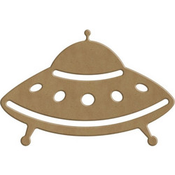 Διαστημόπλοιο mdf 14 x 9cm