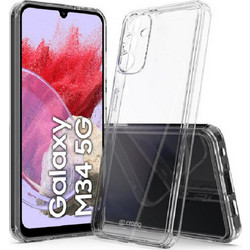 Crong Crystal Shield - Διάφανη Σκληρή Θήκη - Samsung Galaxy M34 5G - Transparent (CRGCSHCSGM34TRS)