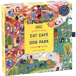 Puzzle Professor Puzzle Cat Cafe & Dog Park 500 Κομμάτια