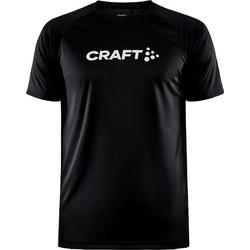 Craft Core Essence Logo Tee Ανδρικό Αθλητικό T-Shirt Μαύρο 1911786-999000