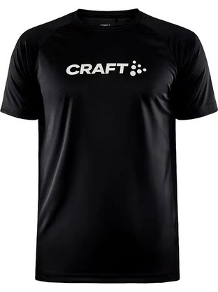 Craft Core Essence Logo Tee Ανδρικό Αθλητικό T-Shirt Μαύρο 1911786-999000