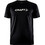Craft Core Essence Logo Tee Ανδρικό Αθλητικό T-Shirt Μαύρο 1911786-999000