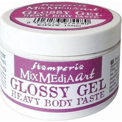 Γυαλιστερή Λευκή Πάστα Stamperia Heavy Body Paste 150ml