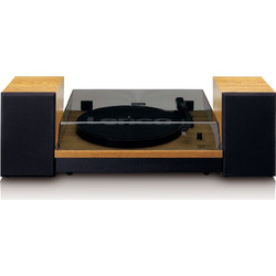 Lenco LS-300 Πικάπ με Ηχεία & Προενίσχυση Bluetooth Turntable Brown
