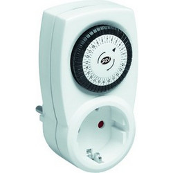 REV timer mechanisch white