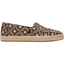 Εσπαντρίγες TOMS Alpargata Rope 2.0 Γεωμετρικό Μοτίβο 10020700-BLACK GEO WOVEN Γυναικείο