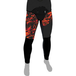 Epsealon Red Fusion Skin Παντελόνι Κατάδυσης Ξυρισμένο Neoprene για Ψαροντούφεκο 7mm