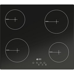 Thermogatz TGS 6040 GL Κεραμική Εστία Αυτόνομη με Λειτουργία Κλειδώματος 58.8x51.7cm