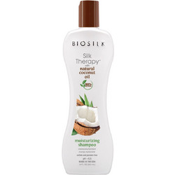 Biosilk Silk Therapy Organic Coconut Oil Σαμπουάν για Επανόρθωση για Ξηρά Μαλλιά 355ml