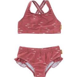 Fresk Ambe Αντηλιακό UV Παιδικό Μαγιό Bikini Set για Κορίτσι Ροζ FR-SW2315