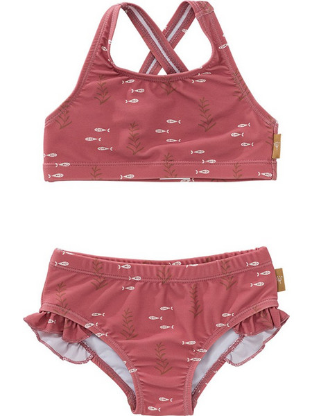 Fresk Ambe Αντηλιακό UV Παιδικό Μαγιό Bikini Set για Κορίτσι Ροζ FR-SW2315