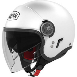 Nolan N21 Visor Classic 5 Metal White Κράνος Μηχανής Jet 1050gr