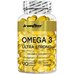 IronFlex Omega 3 Ultra Ιχθυέλαιο 90 Μαλακές Κάψουλες
