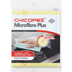 Πανί μικροϊνών 1/4 Fold 34x40cm 5 τεμάχια Κίτρινο CHICOPEE Microfibre Plus 74723