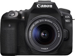 Canon EOS 90D + Kit EF-S 18-55mm f/3.4-5.6 IS STM