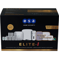 ESA Home Security Elite-i Ασύρματο Σύστημα Συναγερμού με 1 Κάμερα, 1 Ανιχνευτή Κίνησης, 7 Αισθητήρες Πόρτας, 1 Σειρήνα, 2 Τηλεχειριστήρια, Κέντρο (Wi-Fi, Ενσύρματο)