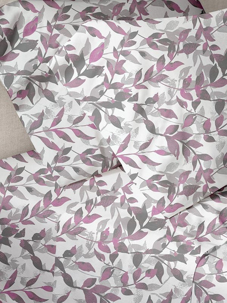SUNSHINE HOME ΠΑΠΛΩΜΑΤΟΘΗΚΗ MENTA ΕΜΠΡΙΜΕ 050 VIOLET ΜΟΝΗ 170X250 CM - SUNSHINE HOME 012-1-19