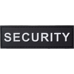 Σήμα PVC Survivors Security 3D 8x3cm Black/White 0000-1