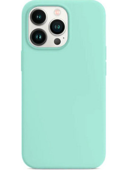 Θήκη Rubber Ενισχυμένης Σιλικόνης για iPhone 13 Pro Max Mint Green