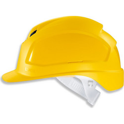 uvex pheos E safety helmet yellow