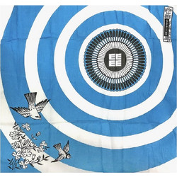 ΜΑΝΤΗΛΙ ΜΠΑΝΤΑΝΑ ΜΕ ΣΧΕΔΙΟ ΣΙΕΛ-ΜΑΥΡΟ 50x50cm