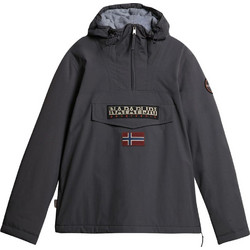 Napapijri Rainforest 3 Ανδρικό Μπουφάν Χειμωνιάτικο Pullover Αδιάβροχο Ανθρακί NP0A4GMC-H98