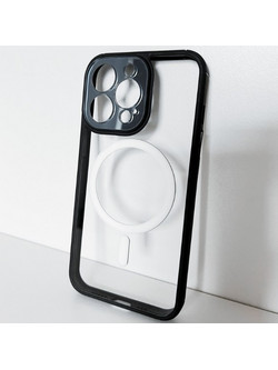 MDA HYBRID CASE MAGSAFE IPHONE 14 PRO (CLEAR BLACK)