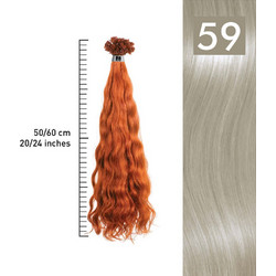 SHE by Socap Hair Extensions HEX8002M Τούφες Μαλλιών Σπαστές 10τμχ (No 59)
