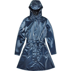 Rains Γυναικείο Μπουφάν Χειμωνιάτικο Softshell Μακρύ Αδιάβροχο Royal Blue 18130-25