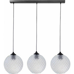 Heronia Lighting Κρεμαστό Φωτιστικό Οροφής Ράγα Τρίφωτο E27 02-0371