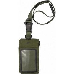 NIKE LANYARD ID BADGE ZIP OIL GREEN/BLACK/BLACK