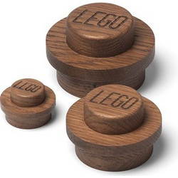 LEGO(R) ΣΕΤ ΞΥΛΙΝΕΣ ΚΡΕΜΑΣΤΡΕΣ ΤΟΙΧΟΥ OAK DARK STAINED - 40160901