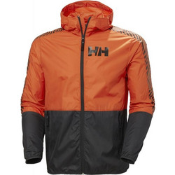 Helly Hansen Active Αθλητικό Ανδρικό Μπουφάν Χειμωνιάτικο Αντιανεμικό Μαύρο Πορτοκαλί 53442-300