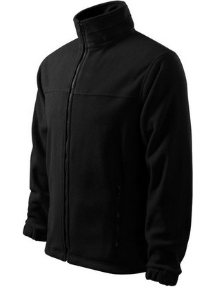 Malfini Ανδρική Ζακέτα Fleece με Φερμουάρ Μαύρη MLI-50101