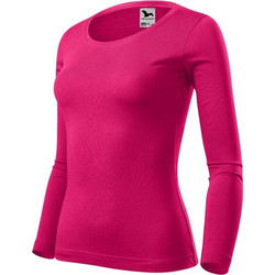 Malfini Fit Γυναικείο Αθλητικό T-Shirt Φούξια MLI-16963