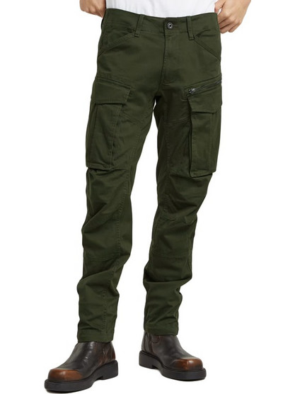 G-Star RAW Ανδρικό Παντελόνι Cargo Ελαστικό Κανονική Εφαρμογή Χακί D02190-5126-6059