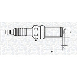 Magneti Marelli Μπουζί - 062000777304
