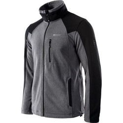 Hi-Tec Ανδρική Ζακέτα Fleece με Φερμουάρ Γκρι 92800047876